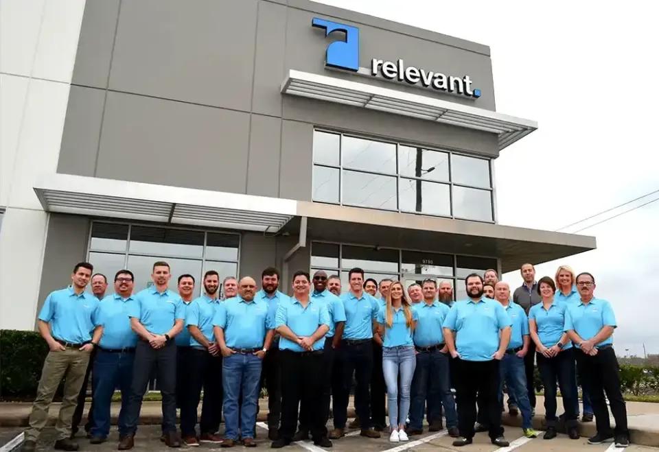 Careers team image from Relevant Solutions, featuring team members who drive innovation, collaboration, and excellence in delivering industrial products and services.