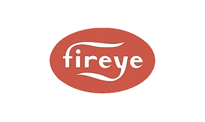 Fireye logo featured by Relevant Solutions, providing reliable flame safeguard and burner management systems for industrial combustion safety.