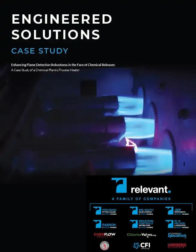 Case study image highlighting advancements in enhancing flame detection robustness, showcasing Relevant Solutions' engineered solutions for reliable fire safety.