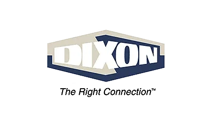 Dixon logo showcased by Relevant Solutions, delivering trusted hose fittings, couplings, and fluid transfer solutions for industrial applications.