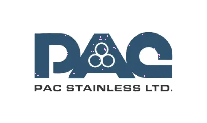 PAC Stainless logo representing stainless steel tubing and fittings for industrial and instrumentation applications, offered by Relevant Solutions.