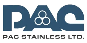 PAC Stainless logo representing stainless steel tubing and fittings for industrial and instrumentation applications, offered by Relevant Solutions.