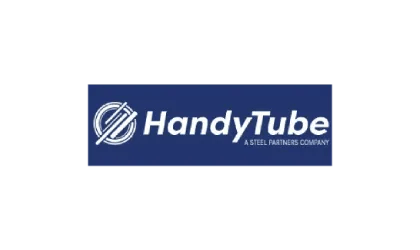 HandyTube logo representing seamless stainless steel and nickel alloy tubing solutions, offered by Relevant Solutions for critical flow and instrumentation applications.