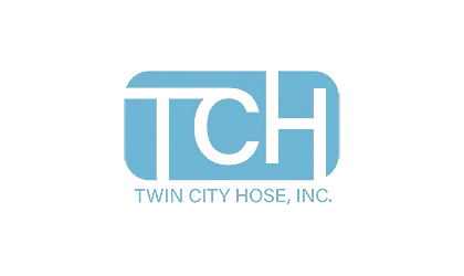 Twin City Hose logo representing flexible metal hose and expansion joint solutions, offered by Relevant Solutions for vibration isolation and piping system reliability.
