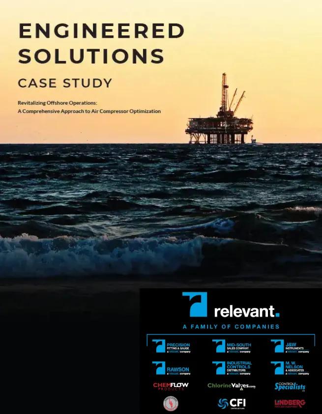 Case study image illustrating Relevant Solutions' strategies for revitalizing air compressor optimization, focusing on energy efficiency, system reliability, and sustainable industrial practices.