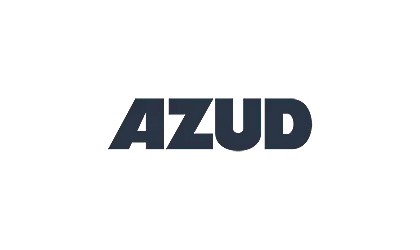 AZUD logo featured by Relevant Solutions, known for advanced filtration and water treatment solutions in industrial environments.