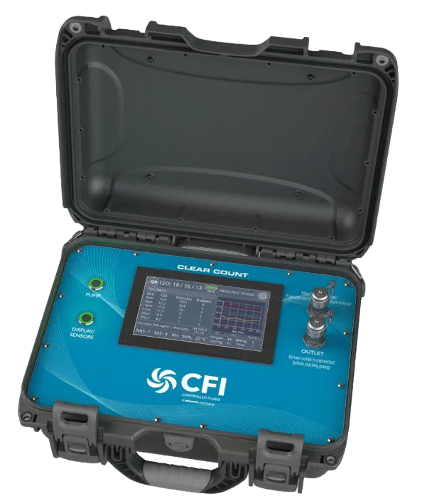 ClearCount - Advanced Portable Oil & Fuel Particle Counter