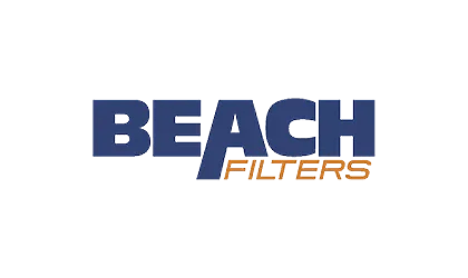 BEACH Filters logo presented by Relevant Solutions, known for high-efficiency filtration systems in critical industrial applications.
