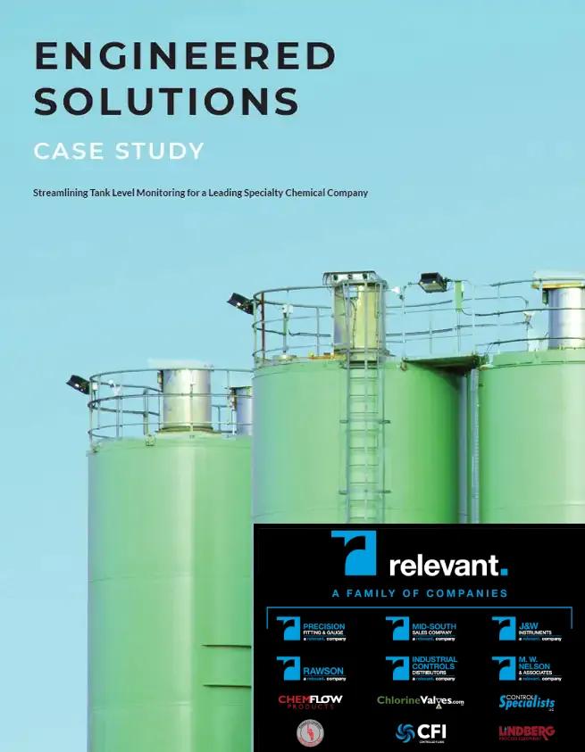ESG Lanxess Specialty Chemical case study by Relevant Solutions, detailing environmentally focused process improvements and automation solutions that enhanced efficiency and supported sustainability goals at a specialty chemical facility.