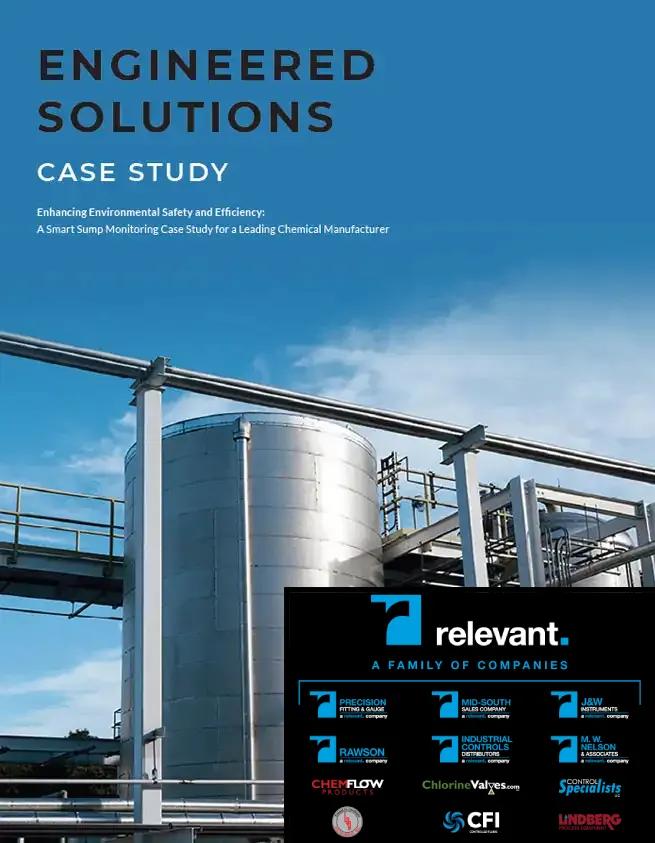 Case study image showcasing Ashland Chemical's efforts in overcoming emissions challenges, emphasizing Relevant Solutions expertise in ESG-focused solutions and sustainability.