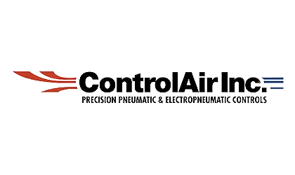 ControlAir Inc. logo featured by Relevant Solutions, specializing in precise air pressure regulators and pneumatic control solutions.